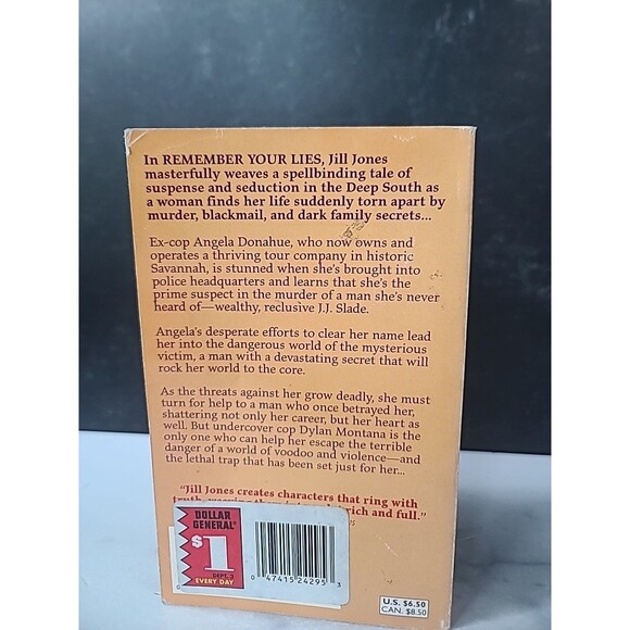 Remember Your Lies by Jill Jones (2001, Mass Market) - Picture 9 of 10